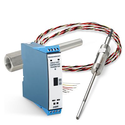 Rosemount-K-214C Thermocouple, 248R Transmitter and 114C